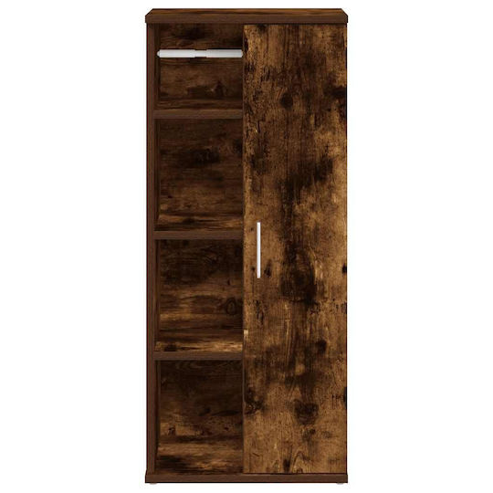 vidaXL Bathroom Cabinet L39xW22xH90cm Oak