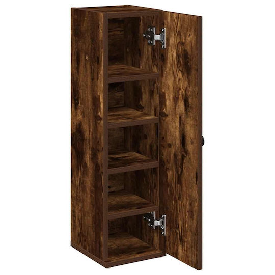 vidaXL Bathroom Cabinet L20.5xW22xH72cm Oak
