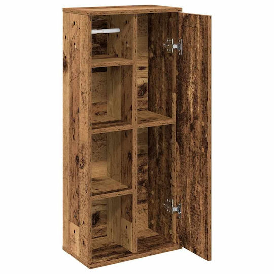 vidaXL Ντουλάπι Μπάνιου 39x22x90cm Καφέ