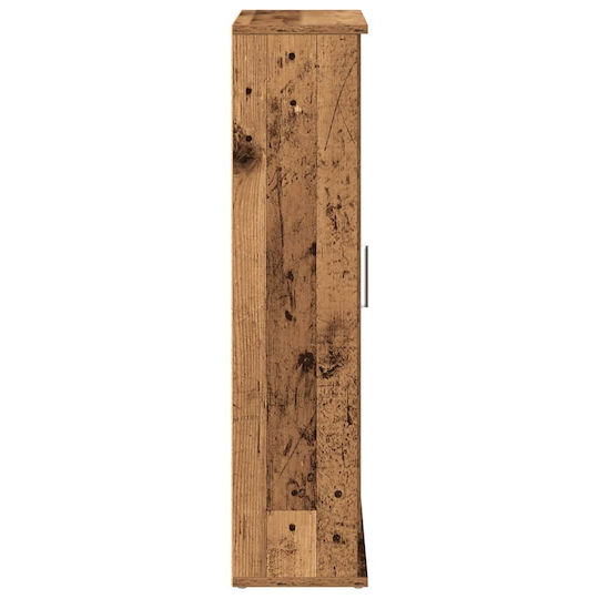 vidaXL Ντουλάπι Μπάνιου 39x22x90cm Καφέ