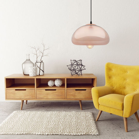 Toolight Pendant Light Silver with Socket E27