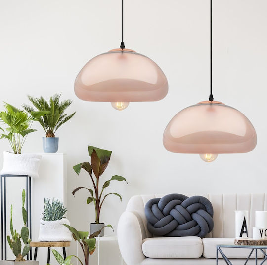 Toolight Pendant Light Silver with Socket E27