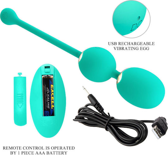 Pretty Love Lechies Dream Chaser 5 Green Wireless Remote Control 12 Vibration Functions Memory