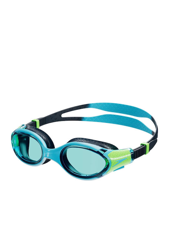 Speedo Biofuse 8 Swimming Goggles Kids with Anti-fog Lenses Blue
