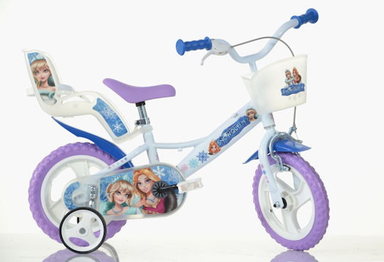 Cartoon Network Cartoon Snow Queen 12" Детски Велосипед BMX Бял