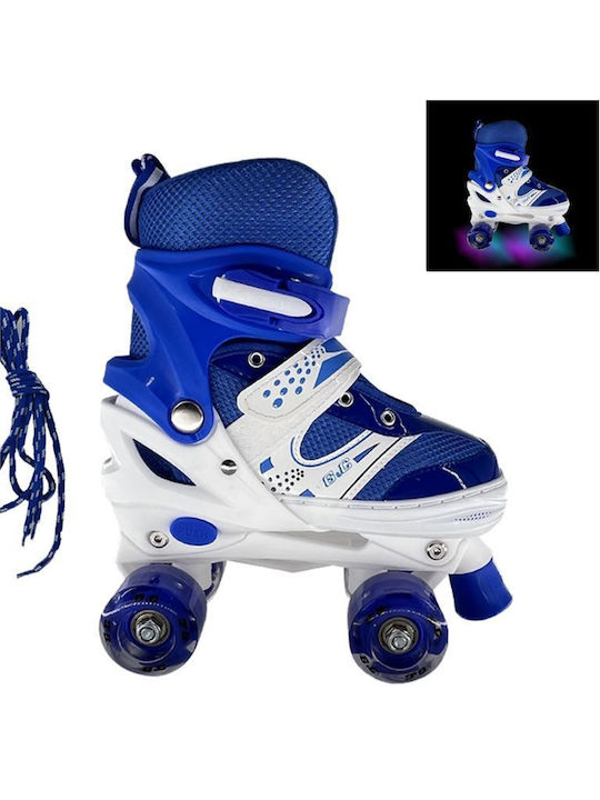 GC Kids Adjustable Quad Rollers Blue