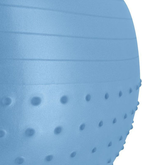 Spokey Half Fit Ball Pilates 65cm in Blue Color