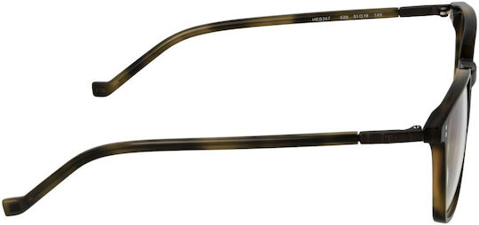 Hackett Männlich Kunststoff Brillenrahmen Braun HEB267-529