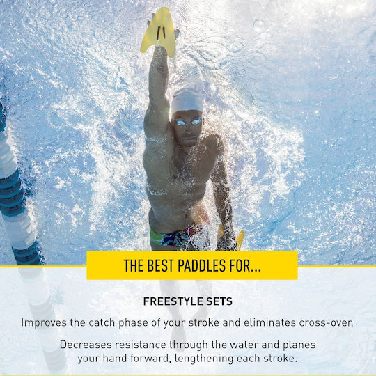 Finis Freestyler Hand Paddles Jr Schwimmhandpaddel Weiß