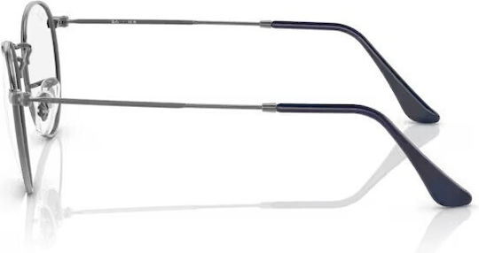 Ray Ban Männlich Metallisch Brillenrahmen Schwarz RX3447V 2502