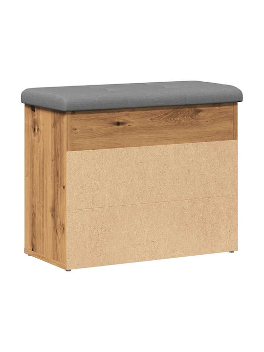 Έπιπλο Εισόδου με Παπουτσοθήκη & Παγκάκι Artisan Oak 62x32x50εκ.