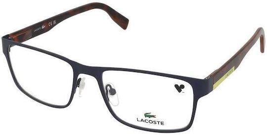 Lacoste Kunststoff Brillenrahmen Braun Schildpatt L2283-401