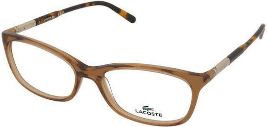 Lacoste Weiblich Kunststoff Brillenrahmen Braun L2900-232