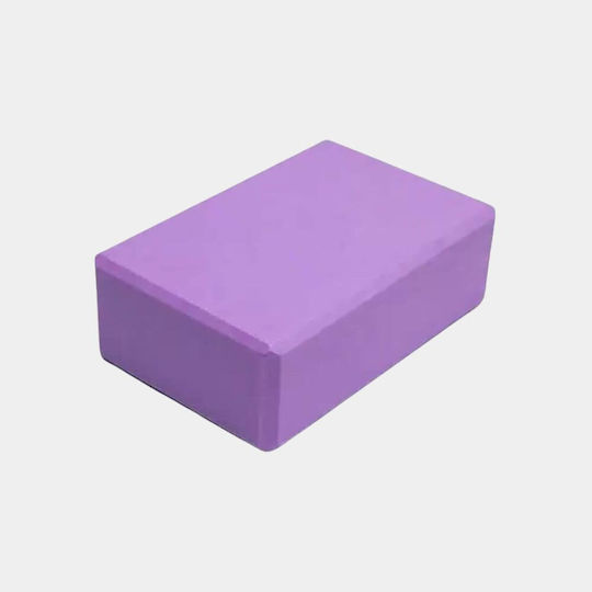 MotivationPro Yoga Block Purple 23x14x7.5cm 1pcs