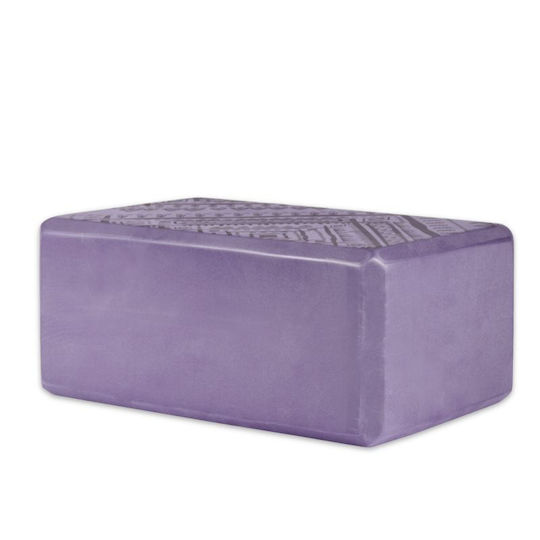 Gaiam Yoga Block in Purple Color