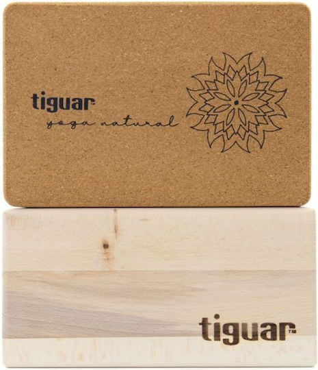 Tiguar Yoga Block Καφέ
