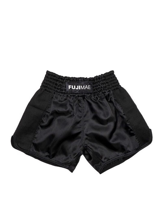 Fujimae Ανδρικό Σορτσάκι Kick/Thai Boxing Μαύρο