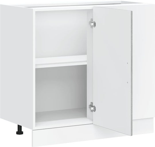 Ντουλάπι Νεροχύτη Γκρι Sonoma 80x46x81.5εκ.
