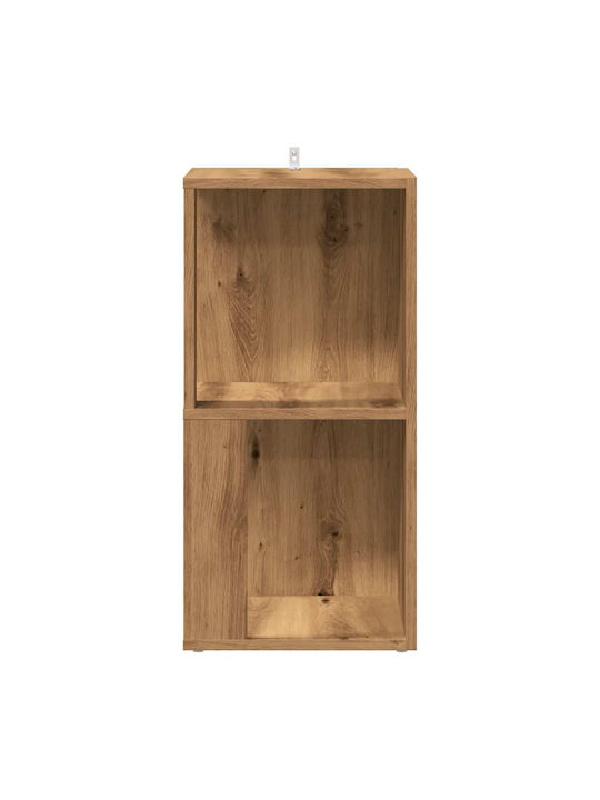 Eckbibliothek Artisan Eiche 33x33x67cm