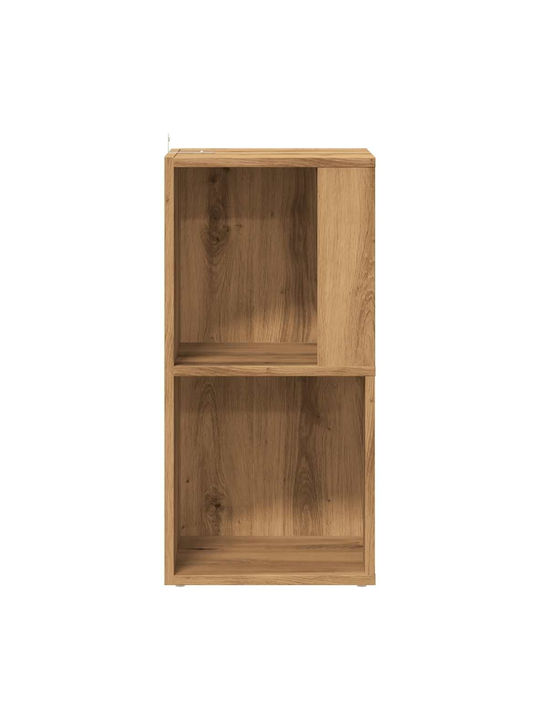 Eckbibliothek Artisan Eiche 33x33x67cm
