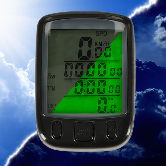 Waterproof Wired Bicycle Computer 25 In1