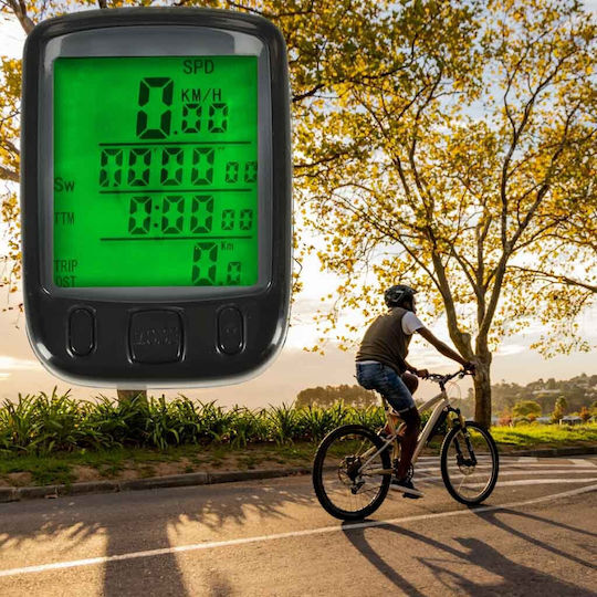 Waterproof Wired Bicycle Computer 25 In1