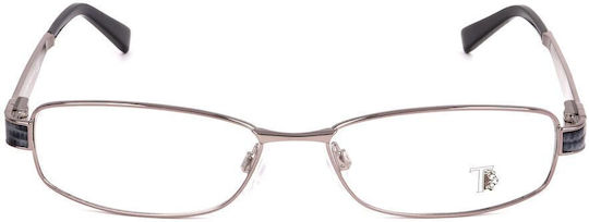 Tod's Metal Eyeglass Frame Gray TO5022 010