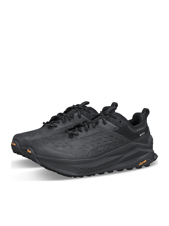 Altra Olympus 6 Hike Γυναικεία Ορειβατικά Παπούτσια Αδιάβροχα με Μεμβράνη Gore-Tex Μαύρα