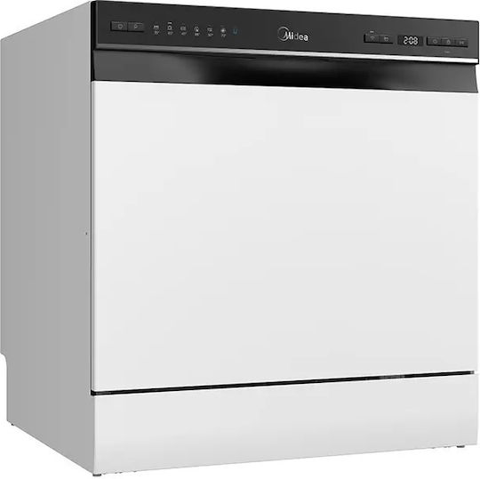 Midea с Wi-Fi за 8 комплекта Ш55xВ59см. Бял