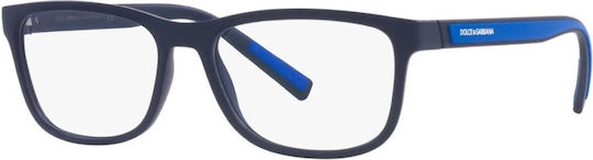 Dolce & Gabbana Men's Acetate Prescription Eyeglass Frame Navy Blue DG5086 3294