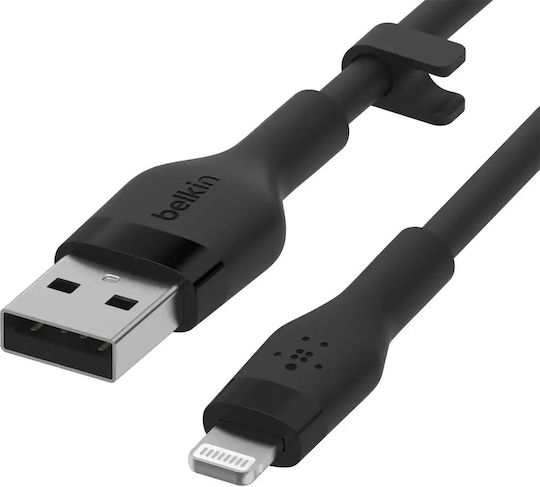 Belkin USB-A to Lightning Cable Black 1m (CAA008BT1MBK)