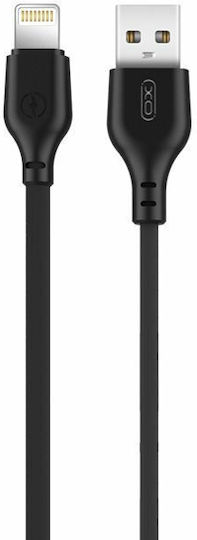 XO NB103 USB-A to Lightning Cable Black 2m (16.005.0067)