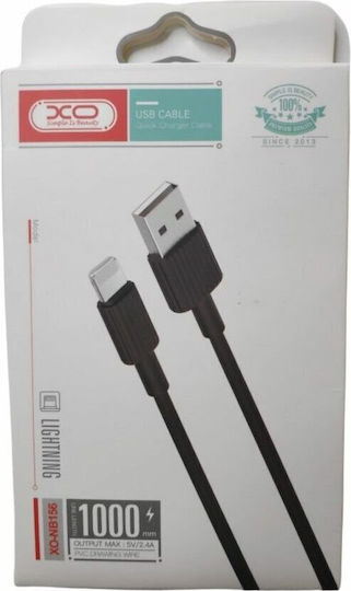 XO ΝΒ156 USB-A zu Lightning Kabel Grün 1m (16.005.0102)