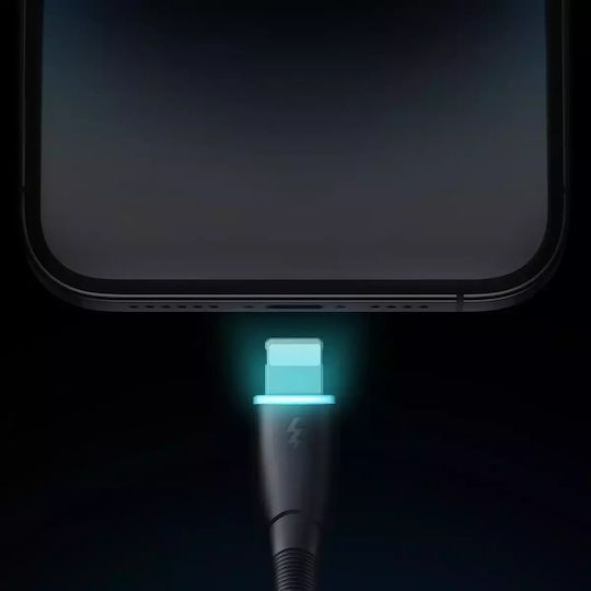 Joyroom Braided USB-A to Lightning Cable Μαύρο 1m (SA32-AL3)