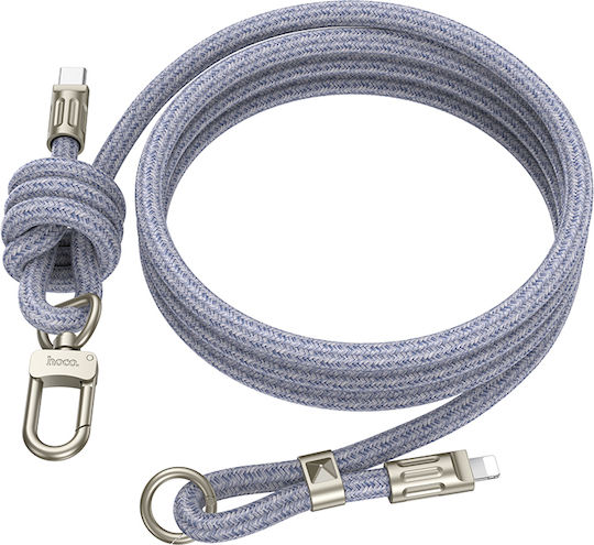 Hoco USB-C to Lightning Cable 20W Μπλε 1.8m