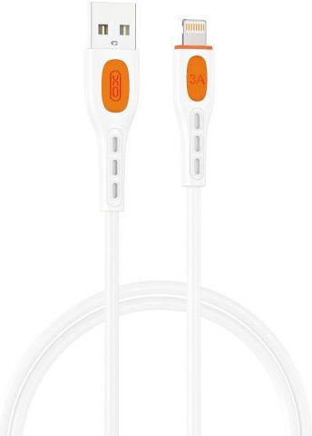 XO USB-A to Lightning Cable Λευκό 1m (16.005.0342)