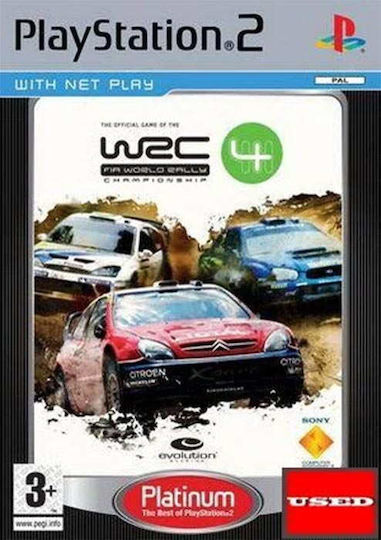 FIA World Rally Championship Platină Ediție PS2 Joc (Folosit)
