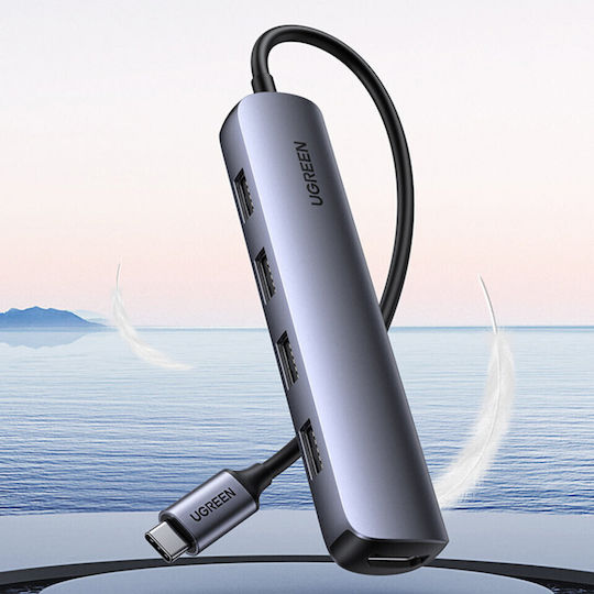 Ugreen USB-C Stație de andocare cu HDMI 4K Gri (20197)