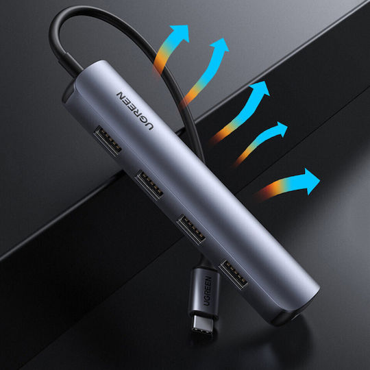 Ugreen USB-C Stație de andocare cu HDMI 4K Gri (20197)