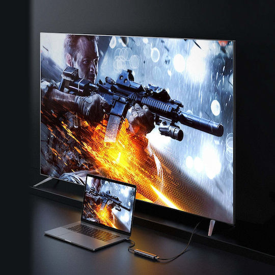 Ugreen USB-C Stație de andocare cu HDMI 4K Gri (20197)