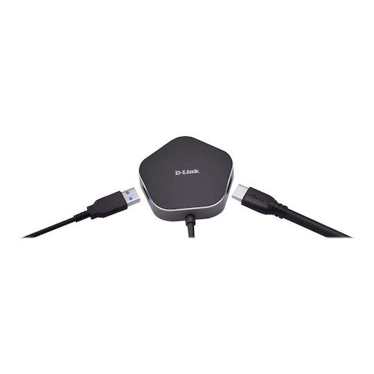 D-Link USB-C Docking Station with HDMI 4K PD Ethernet Black (DUB-M420)