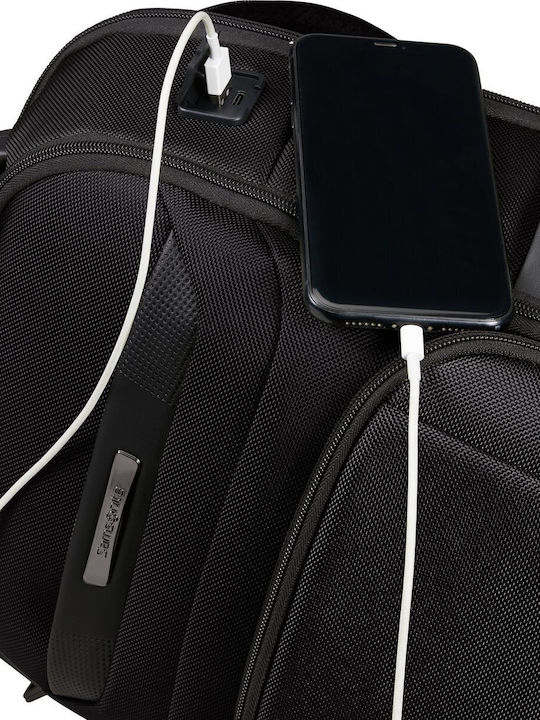 Samsonite Pro-DLX 6 expandable Tasche Rucksack für Laptop 15.6" in Schwarz Farbe