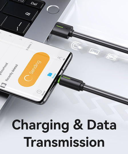 Usams USB 2.0 Kabel USB-C männlich - USB-A 18W Weiß 1m (SJ732USB02)