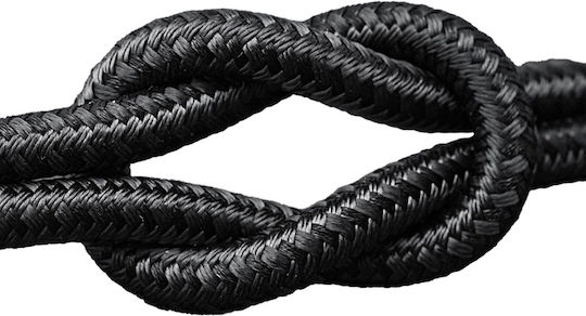 Dudao Braided USB 2.0 Cable USB-C male - USB-C 60W Μαύρο 1.2m 304004-181521