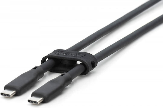 Digitus USB 3.2 Cable USB-C male - USB-C 100W PD Μαύρο 0.5m GM-244571