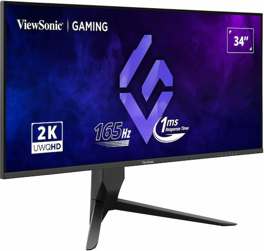 Viewsonic VX3480-2K-PRO Ultrawide VA HDR Gaming Monitor 34" QHD 3440x1440 165Hz with Response Time 1ms GTG