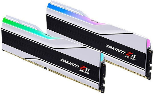 G.Skill Trident Z5 Neo RGB DDR5 32GB RAM with 2x16GB Modules and Speed 8000 for Desktop