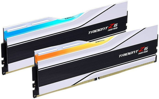 G.Skill Trident Z5 Neo RGB DDR5 32GB RAM with 2x16GB Modules and Speed 8000 for Desktop