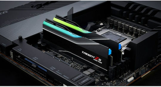 G.Skill Trident Z5 Neo 48GB DDR5 RAM с 2 модула (2x24GB) и Скорост 8000 за Настолен Компютър