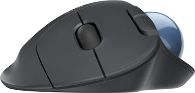 Logitech Ergo M575S Ασύρματο Bluetooth Ποντίκι με Trackball Graphite